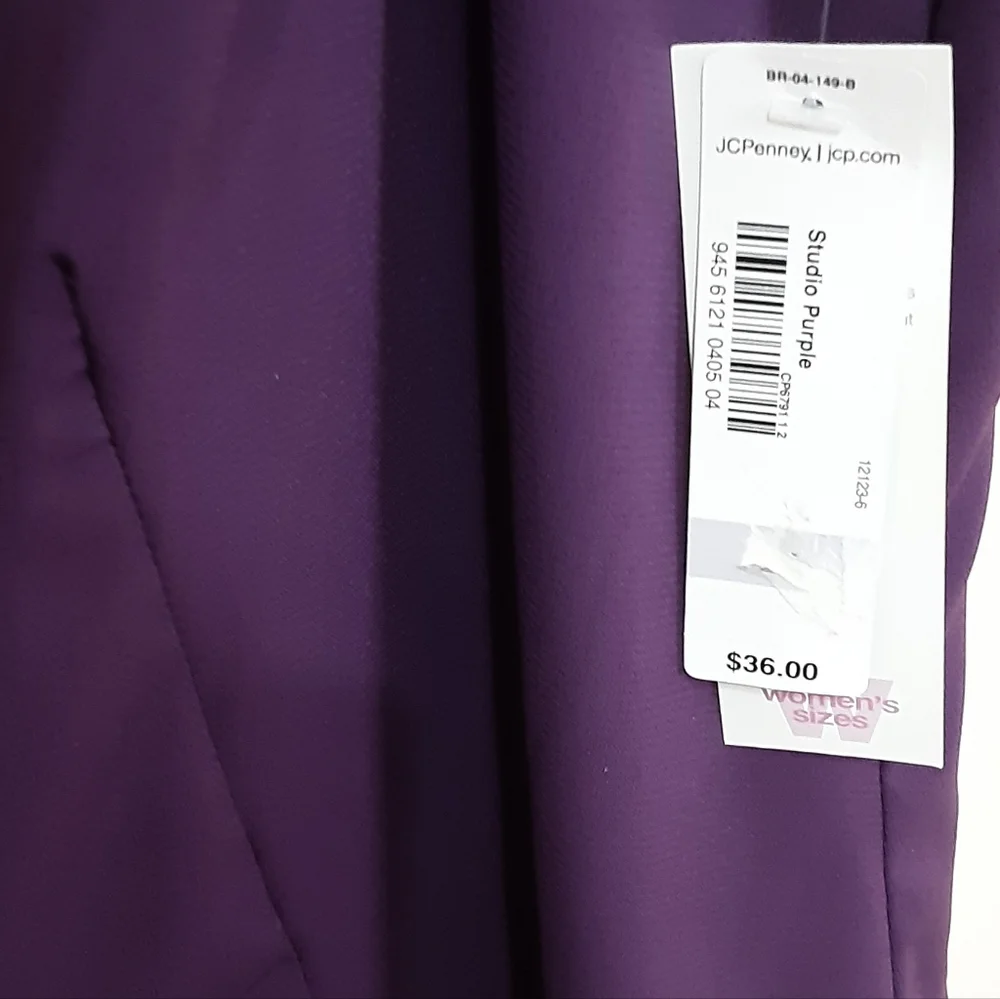 East 5th Purple Ruffled Blouse - Picture 8 of 10